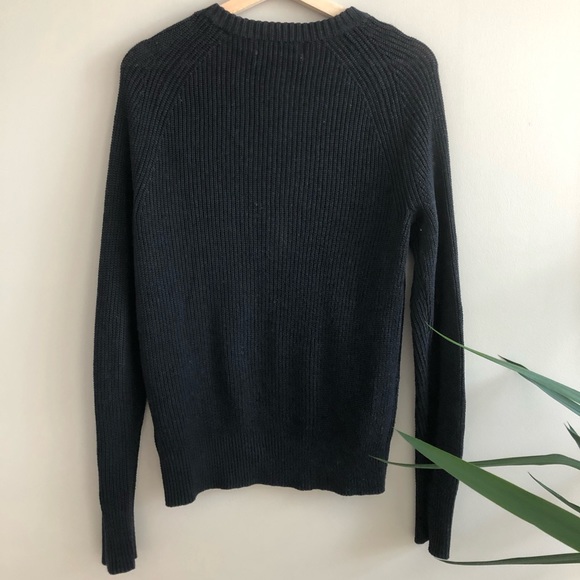 Lace up V neck Sweater - Picture 3 of 3